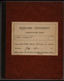 Edgerton Lab Notebook B1, Front Cover