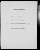 Edgerton Lab Notebook 11, Filming and Separat